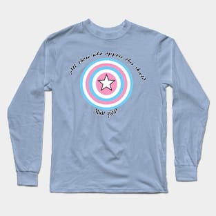 Pride Shields - Transgender Long Sleeve T-Shirt